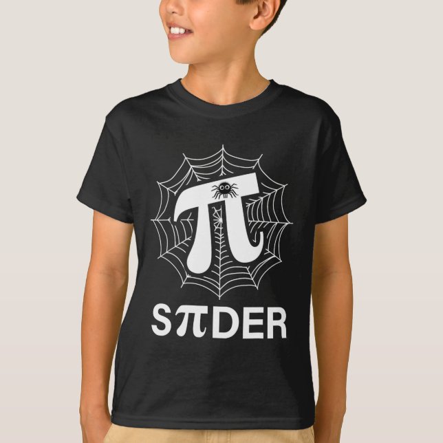 T-shirt Spider Pi Spider Science Math Enseignant Funny Spi (Devant)