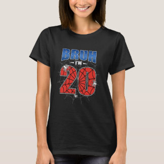 T-shirt Spider Web Bruh J'ai 18 ans C'est mon 18e oiseau