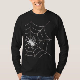 T-shirt Spider Web Grossesse Faire-part Halloween