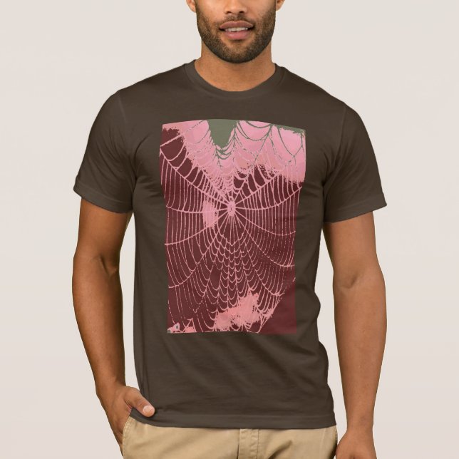 T-shirt Spider Web Pop Art (Devant)