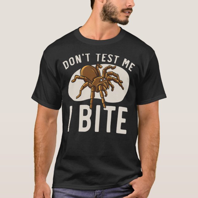 T-shirt Spider Whisperer Arachnid Tarantula Keeper Spider (Devant)