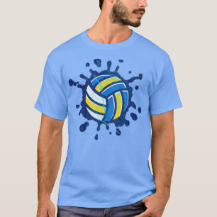 T-shirt Spiker Setter Server Beach Volleyball Water Splatt