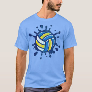 T-shirt Spiker Setter Server Beach Volleyball Water Splatt