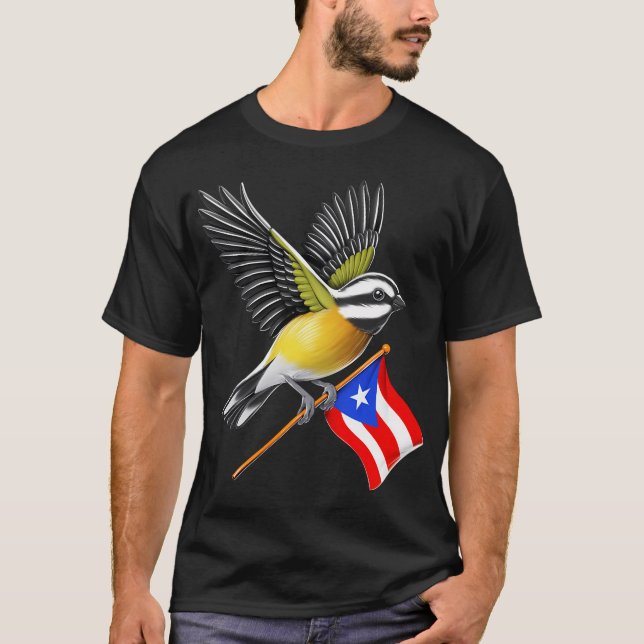 T-shirt Spindalis de Porto Rico (Devant)