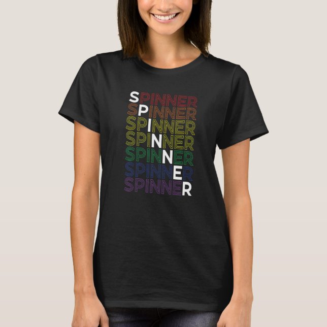 T-shirt Spinner Handspinner & Drind Spindle (Devant)