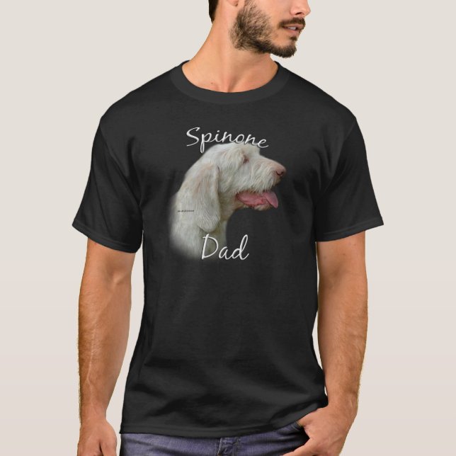 T-shirt Spinone Italiano Papa 2 (Devant)