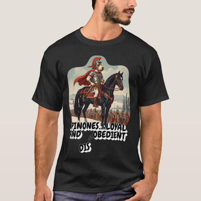 T-shirt Spinone Italien loyal (Devant)