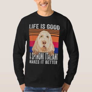T-shirt Spinoni Italiani Rend Votre Vie Bonne Vintage