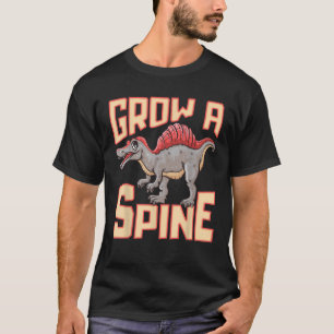 T-shirt Spinosaure Croissance Une Spine Dinosau Préhistori