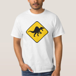 T-shirt Spinosaurus de avertissement
