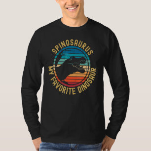 T-shirt Spinosaurus Est Mon Dinosaure Cool Dinosaure Préfé