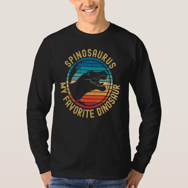 T-shirt Spinosaurus Est Mon Dinosaure Cool Dinosaure Préfé (Devant)