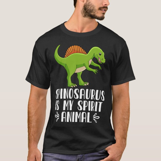T-shirt Spinosaurus est Mon Esprit Animal (Devant)