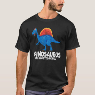 T-shirt Spinosaurus Mon Dinosaure Favori Enfants Spinosaur
