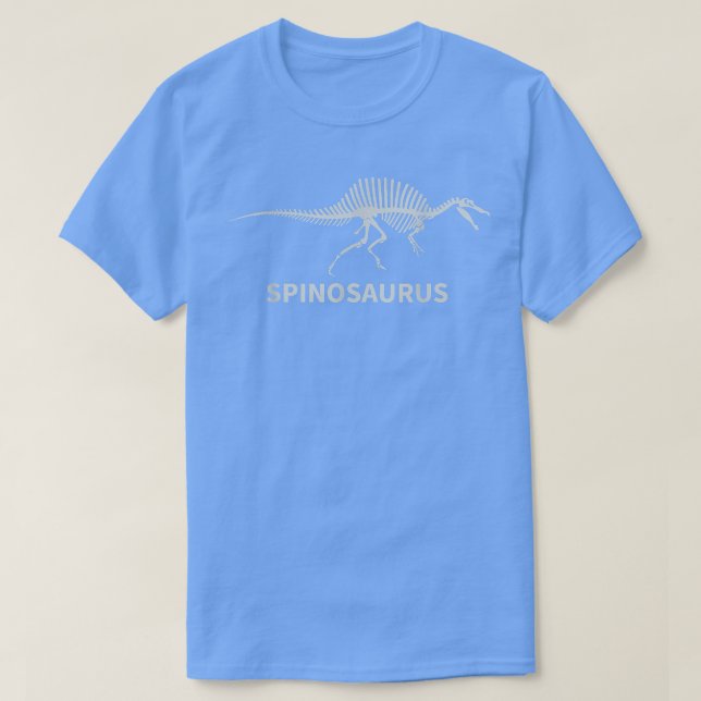 T-shirt Spinosaurus Skeleton Reste Spinosaurus Dinosaur  (Design devant)