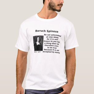 T-shirt Spinoza, sur de nouvelles idées