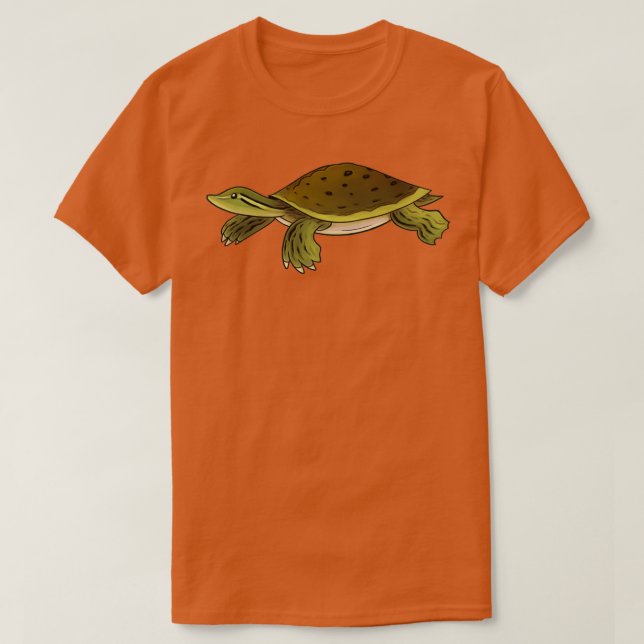 T-shirt Spiny Softshell Turtle (Design devant)