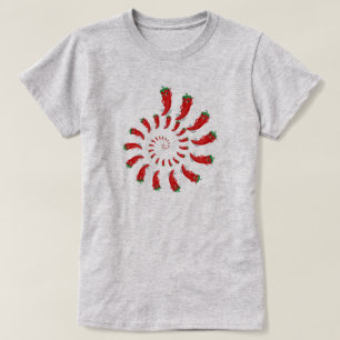 T-shirt Spiral Diva Poivre Rouge