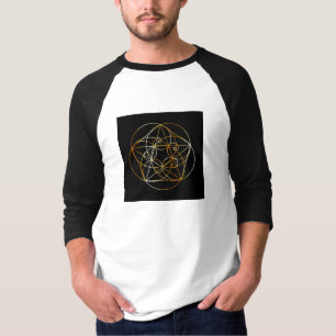 T-shirt Spirale de Fibonacci la géométrie sacrée