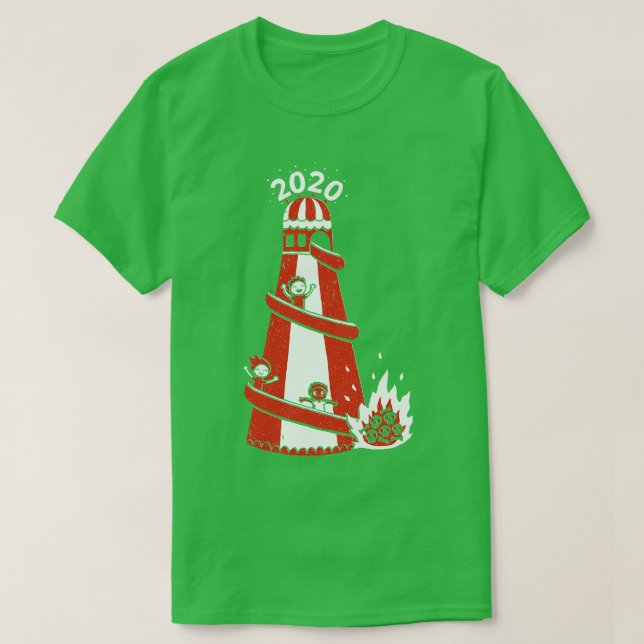 T-shirt Spirale descendante 2020 (Design devant)