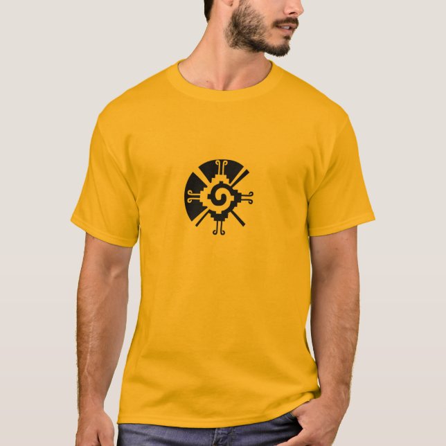 T-shirt Spirale maya (Hunab Ku) 2012 (Devant)