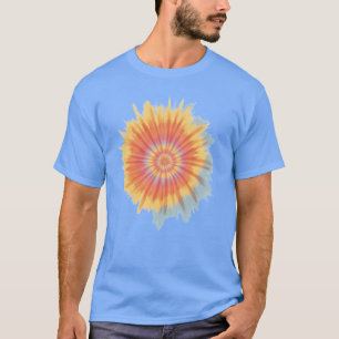 T-shirt Spirale vintage de teinture