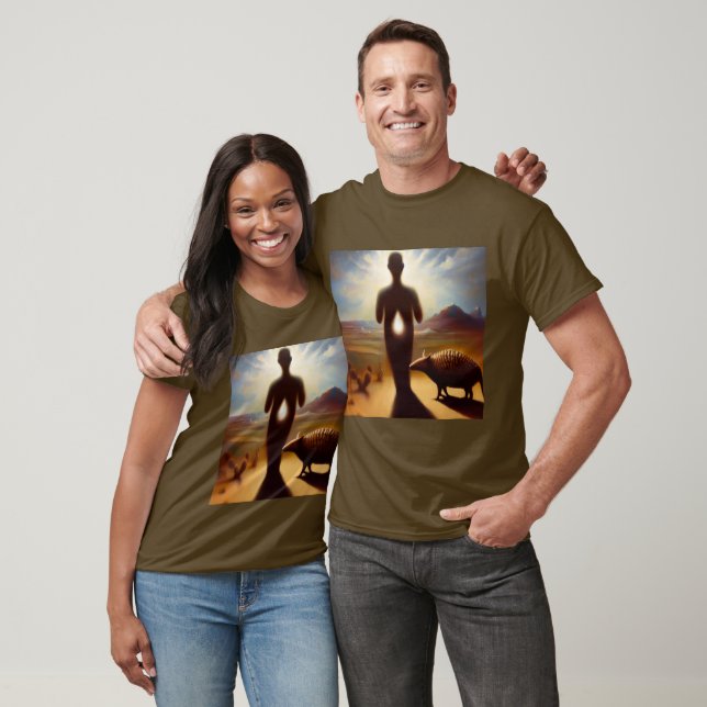 T-shirt Spirit Animal Armadillo 2 (Unisexe)