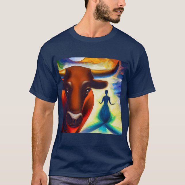 T-shirt Spirit Animal Ox 4 (Devant)