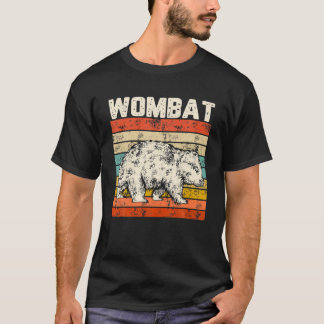 T-shirt Spirit Animal Wombat - Vintage Wombat