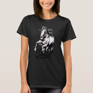 T-shirt Spirit Graphic Horse Lover Equestrider Horses