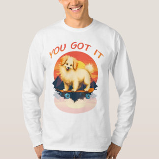 T-shirt Spirit of Adventure chien