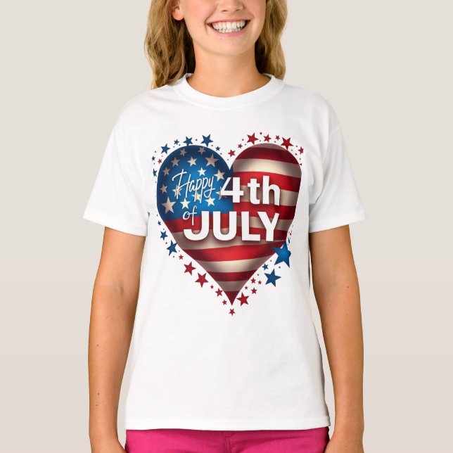 T-shirt Spirit of America : Portez votre liberté (Devant)