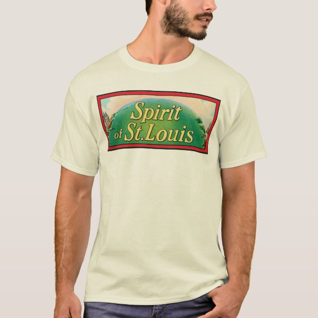 T-shirt Spirit of St. Louis Cigar Étiquette (Devant)
