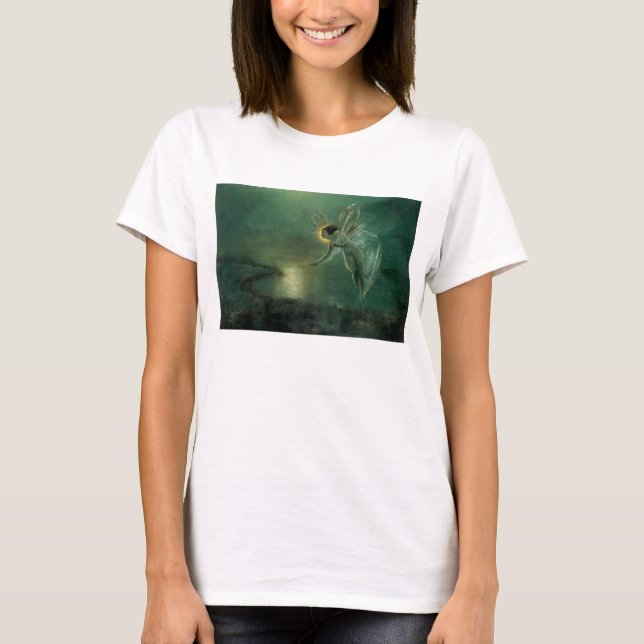 T-shirt Spirit of the Night par Grimshaw, Fée victorienne (Devant)