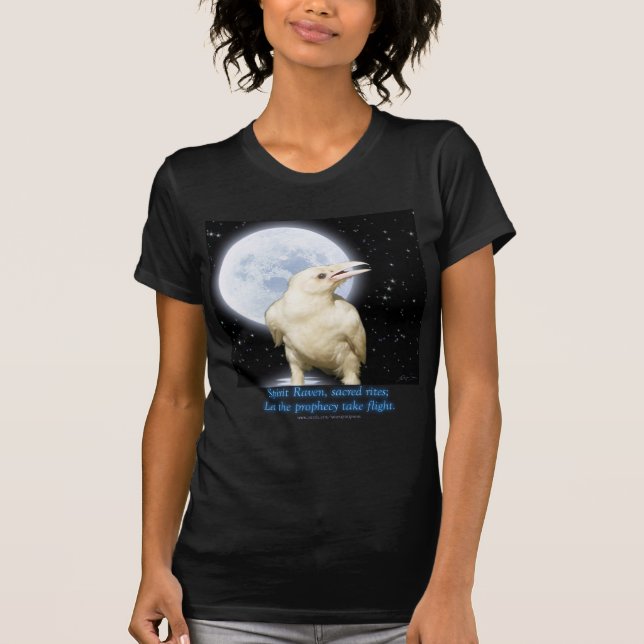 T-shirt SPIRIT RAVEN, STAR EATER Series (Devant)