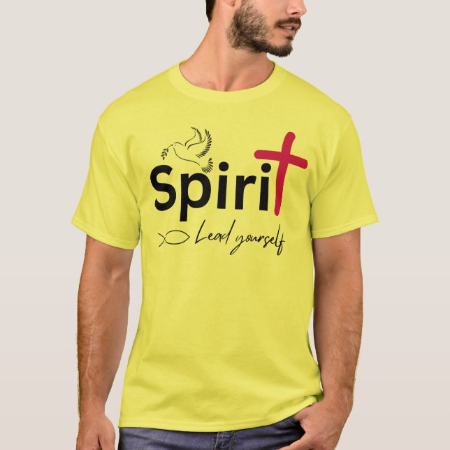 T-shirt Spirit Vous Diriger - Conception de devis Inspirat (Devant)