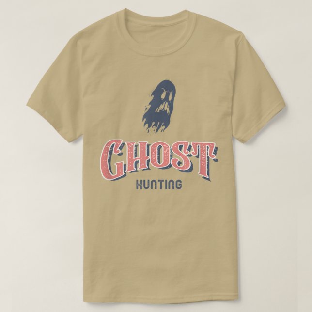 T-shirt Spirits Ghost Hunting Dead Haunted (Design devant)
