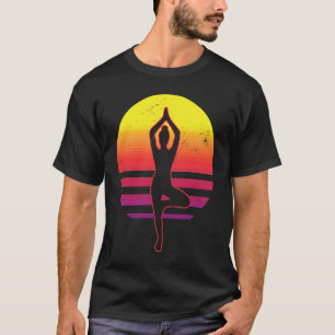 T-shirt Spiritualité Méditation Yoga Rétro 1
