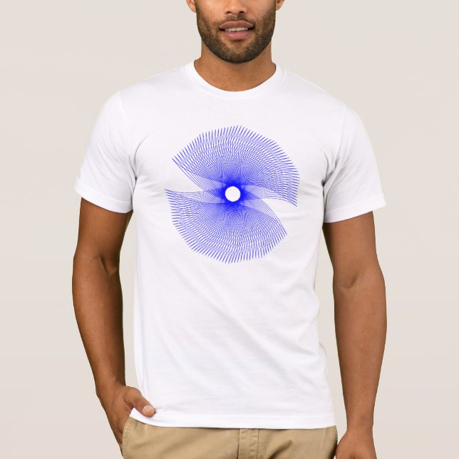 T-shirt Spiro bleu (Devant)