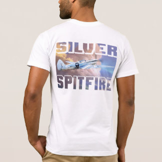 T-shirt Spitfire argenté