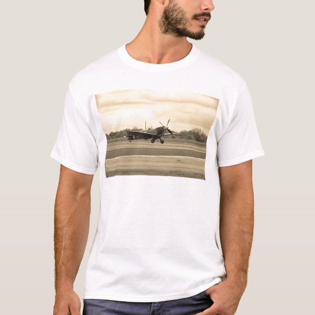 T-shirt Spitfire Sepiatone (Devant)