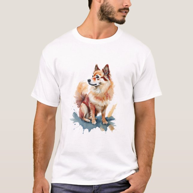 T-shirt Spitz finlandais (Devant)