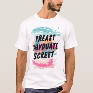 T-shirt "Splash couleur Abstrait - Minimal Art Tee"