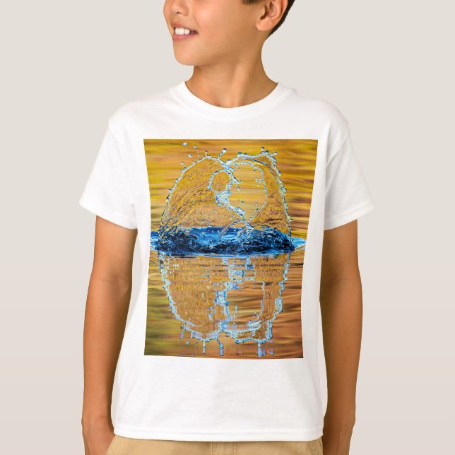 T-shirt Splash le soir d'automne (Devant)