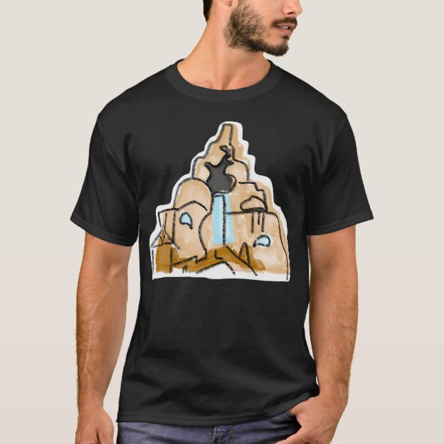 T-shirt Splash Mountain (Devant)