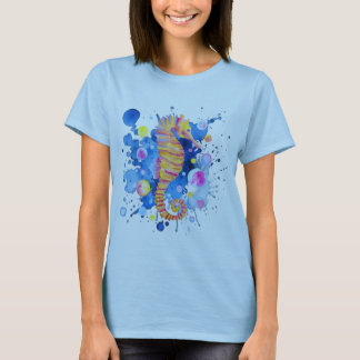 T-shirt Splashy Seahorse