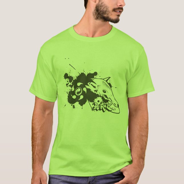 T-shirt splattereater_symbol_darkgreen (Devant)