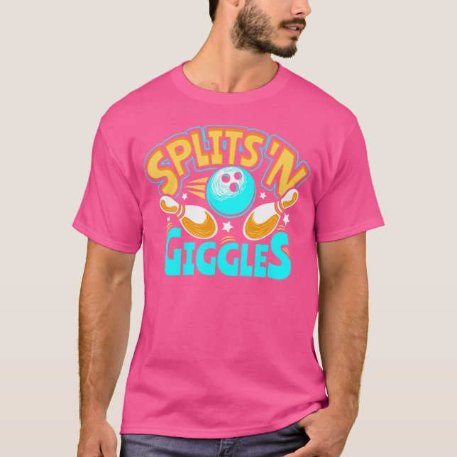 T-shirt Splings 'N Giggles Bowling Joueur Bowler Funny (Devant)