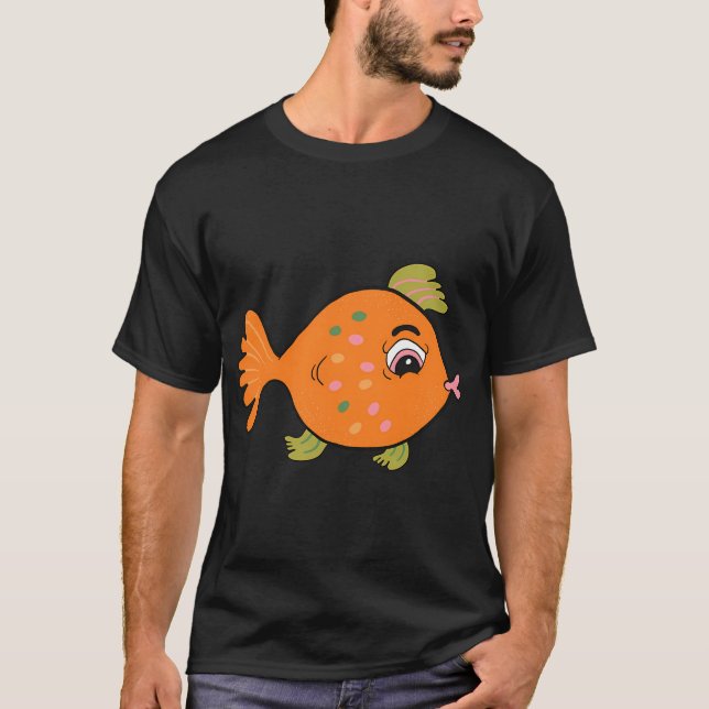 T-shirt Splish le Poisson Tropical (Devant)