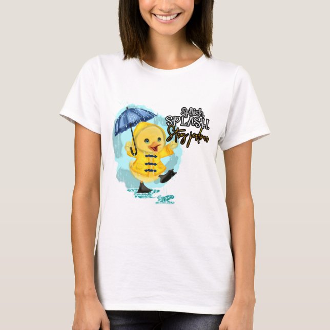 T-shirt Splish splash Reste Jaloux  (Devant)